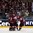 MINSK, BELARUS - MAY 10: Latvian players celebrate after tying the game 1-1 against Finland during preliminary round action at the 2014 IIHF Ice Hockey World Championship. (Photo by Andre Ringuette/HHOF-IIHF Images)

